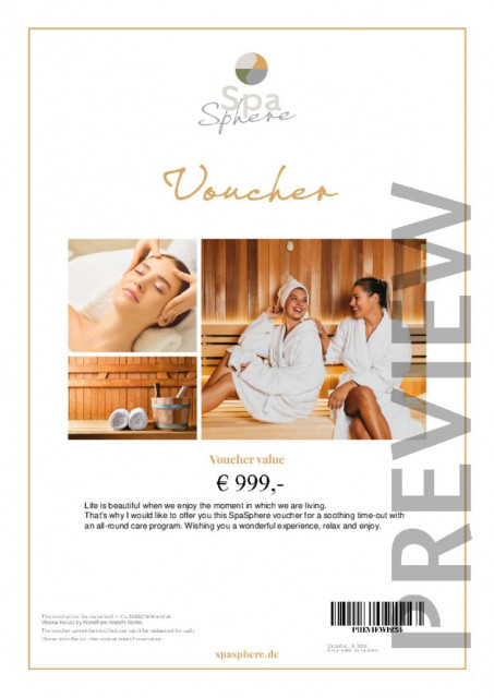 Value Voucher SpaSphere
